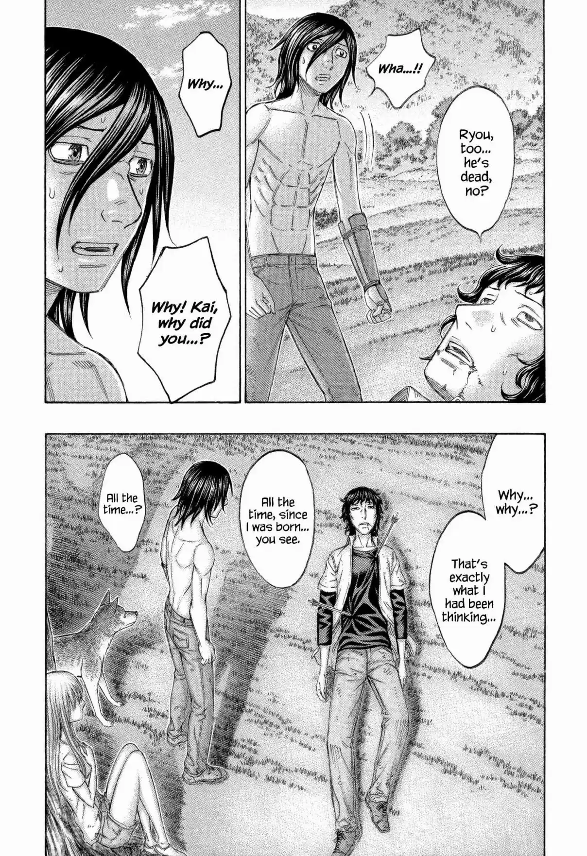 Jisatsutou Vol. 17 Ch. 167 The sunset Kai saw