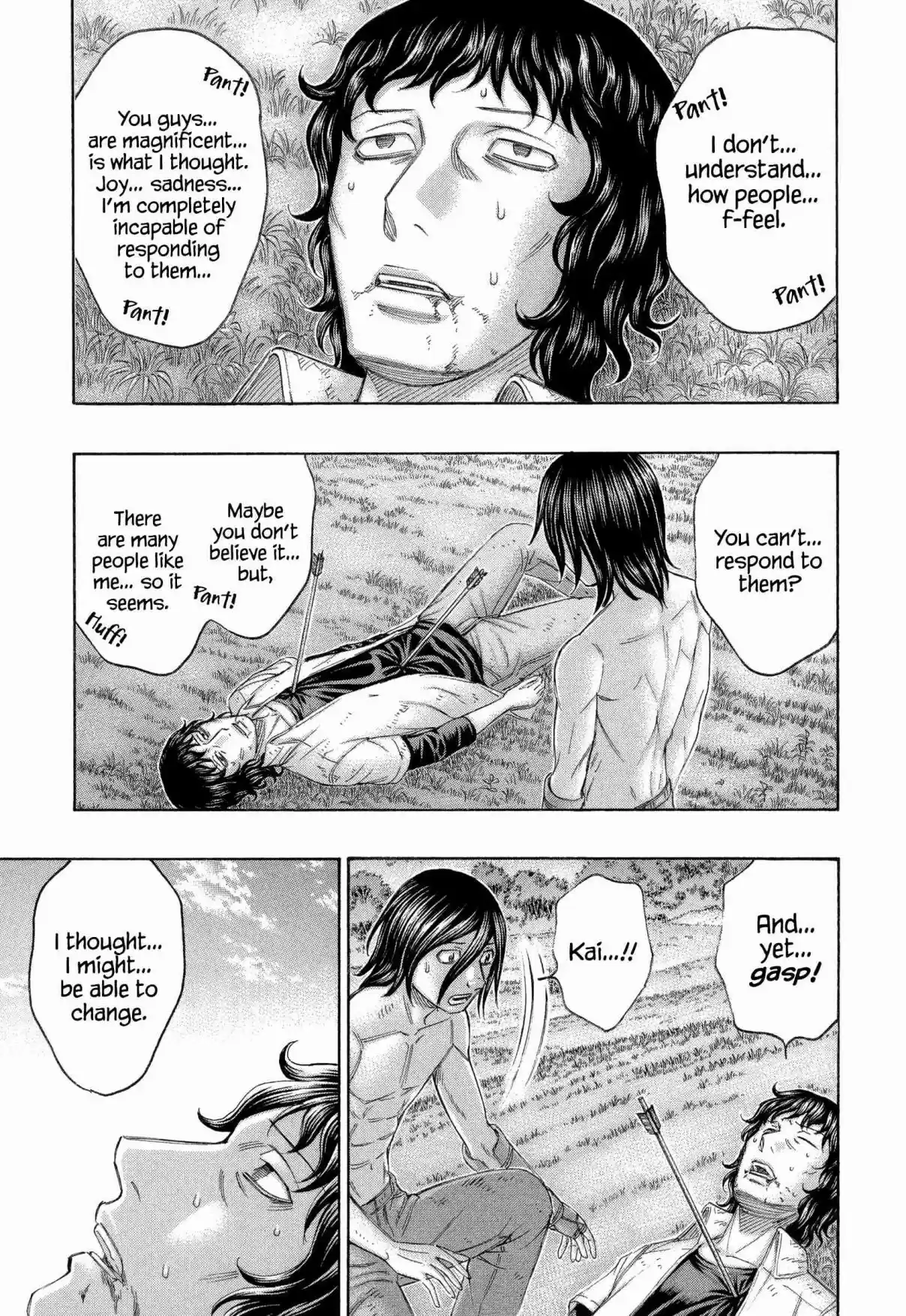 Jisatsutou Vol. 17 Ch. 167 The sunset Kai saw