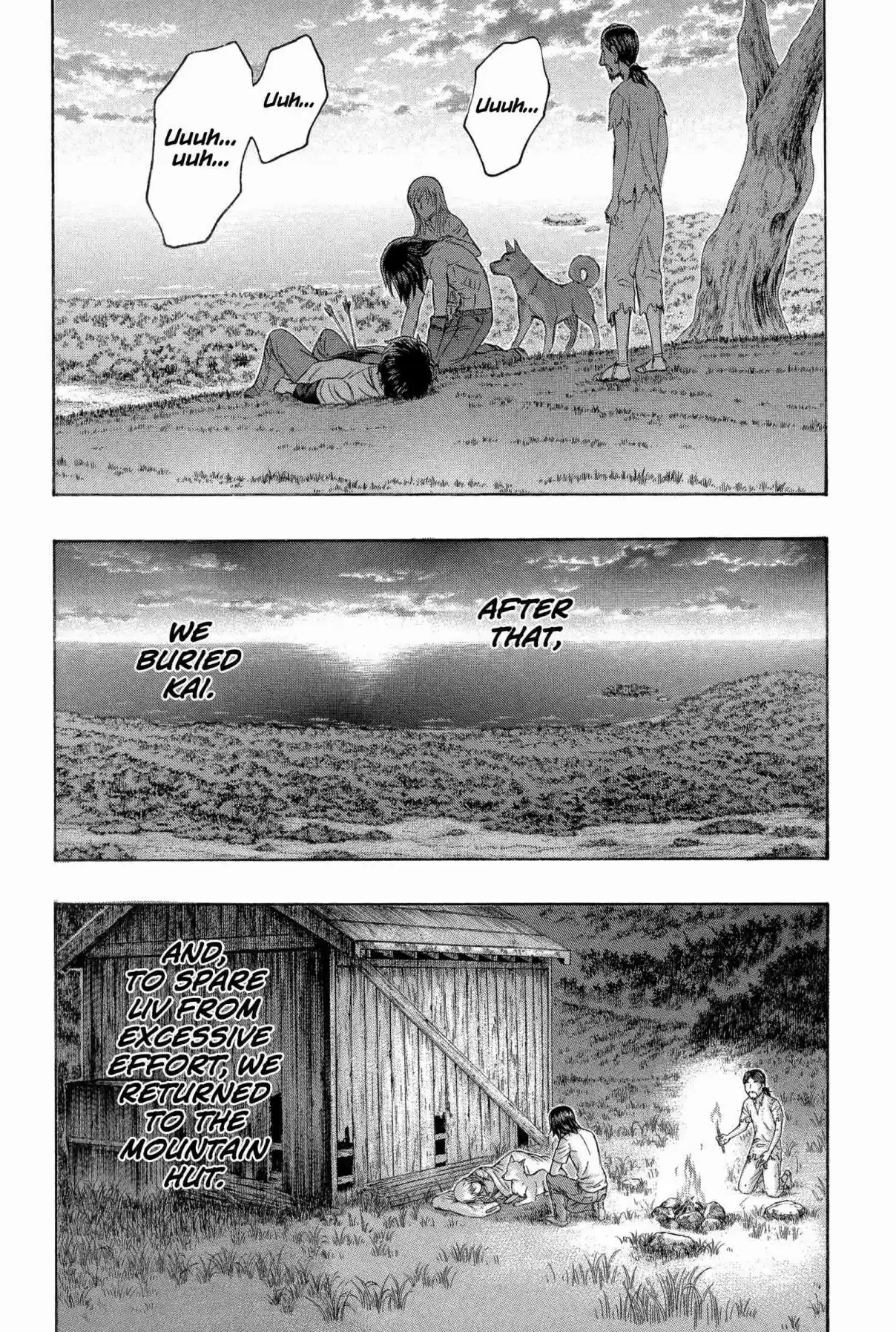 Jisatsutou Vol. 17 Ch. 167 The sunset Kai saw