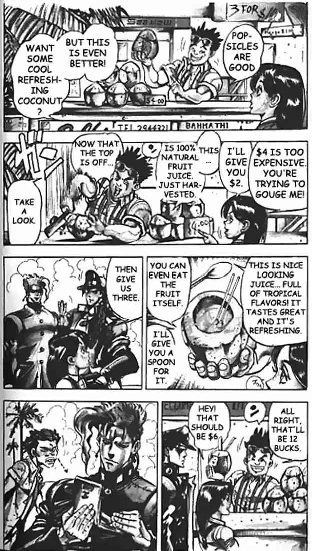 Jojo no Kimyou na Bouken 136