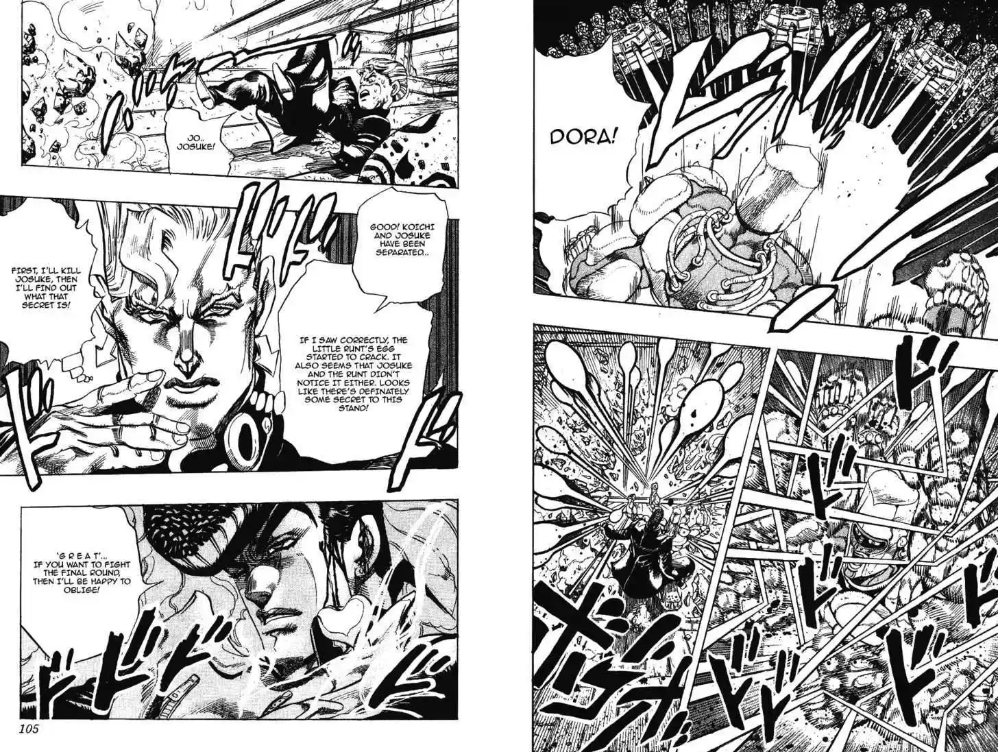 Jojo no Kimyou na Bouken 279
