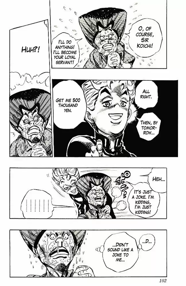 Jojo no Kimyou na Bouken 288