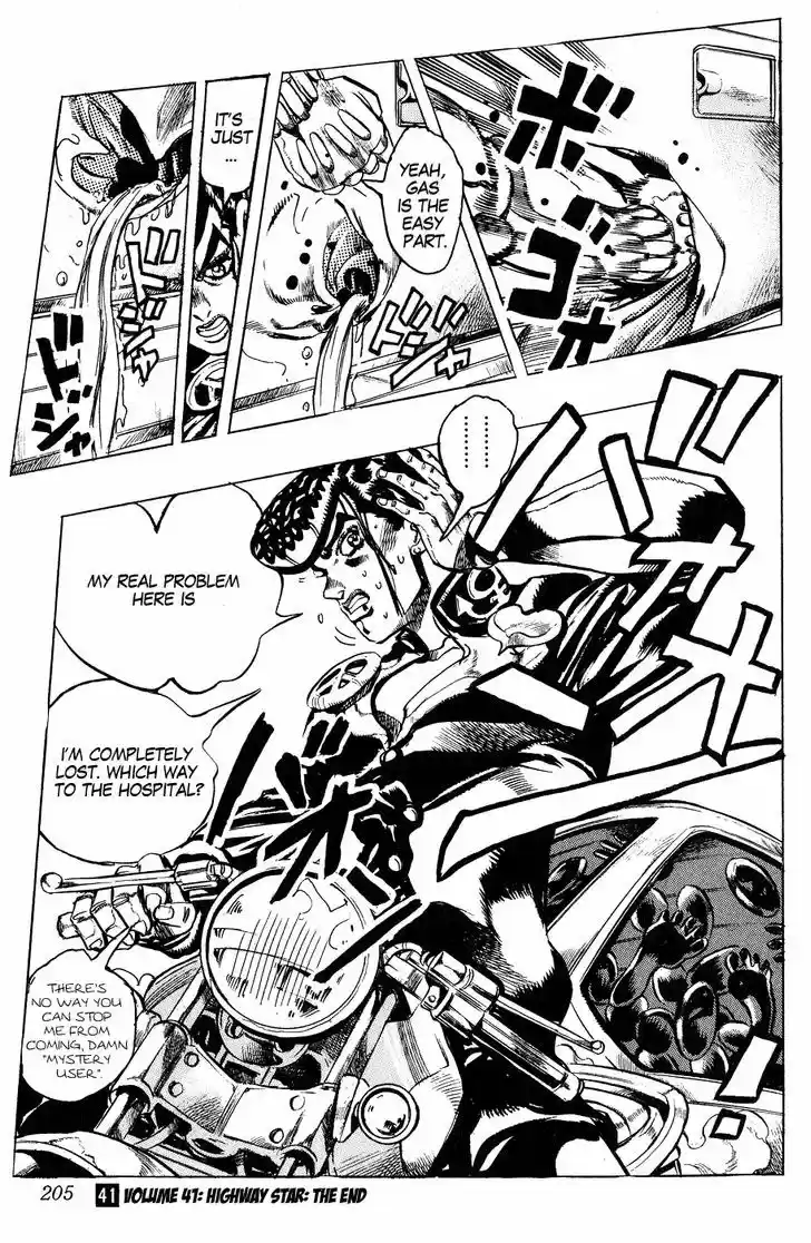Jojo no Kimyou na Bouken 389