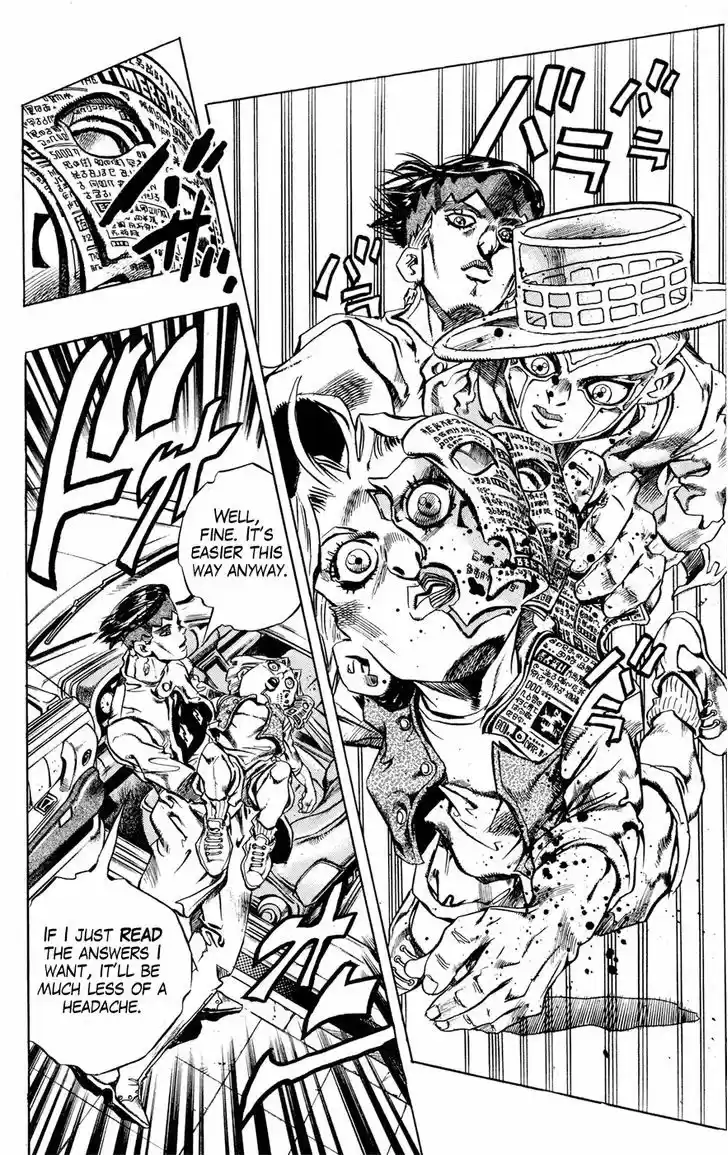 Jojo no Kimyou na Bouken 419