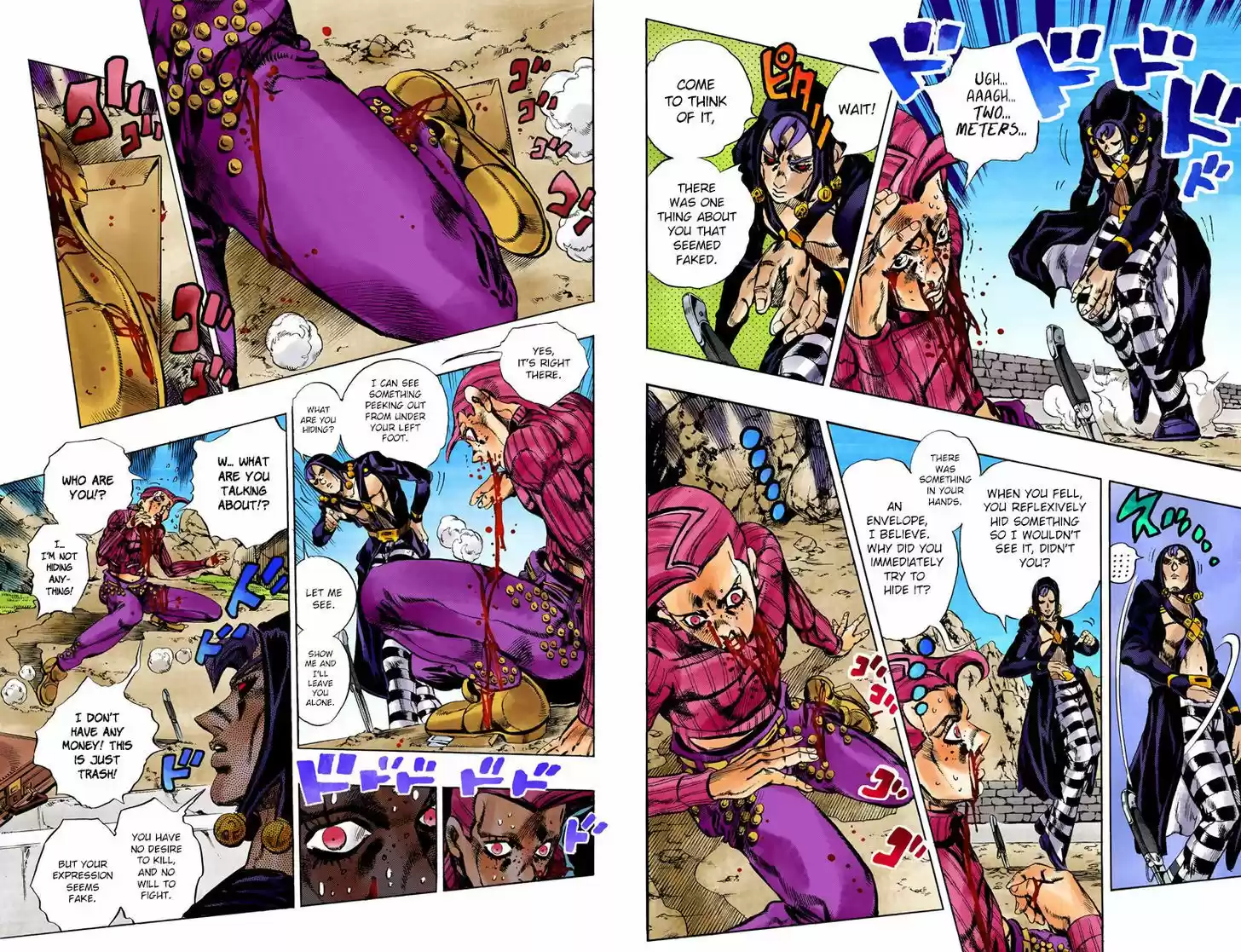 Jojo no Kimyou na Bouken 543