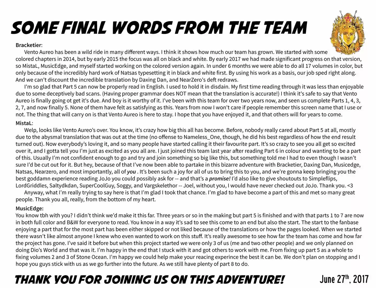 Jojo no Kimyou na Bouken 594