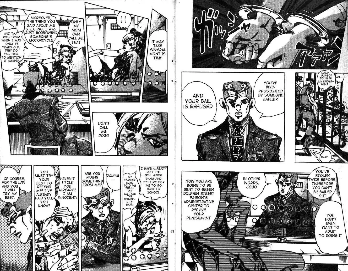Jojo no Kimyou na Bouken 595