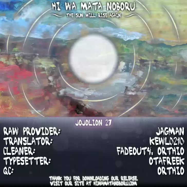 Jojo no Kimyou na Bouken - Jojorion 27