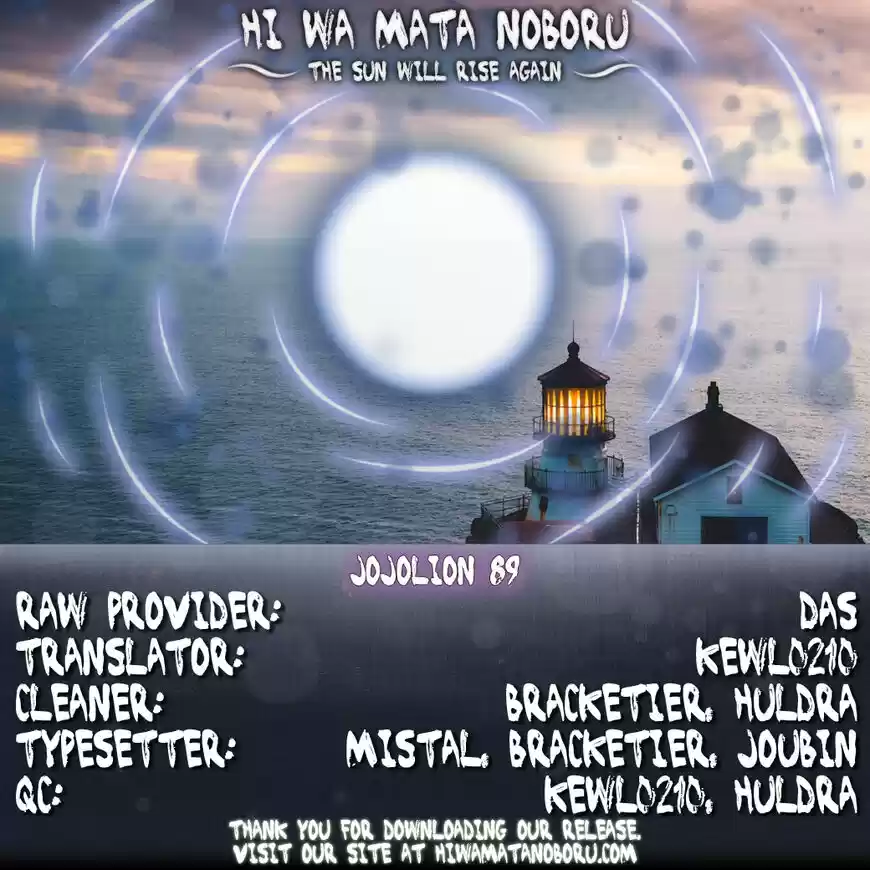 Jojo no Kimyou na Bouken - Jojorion ch.089