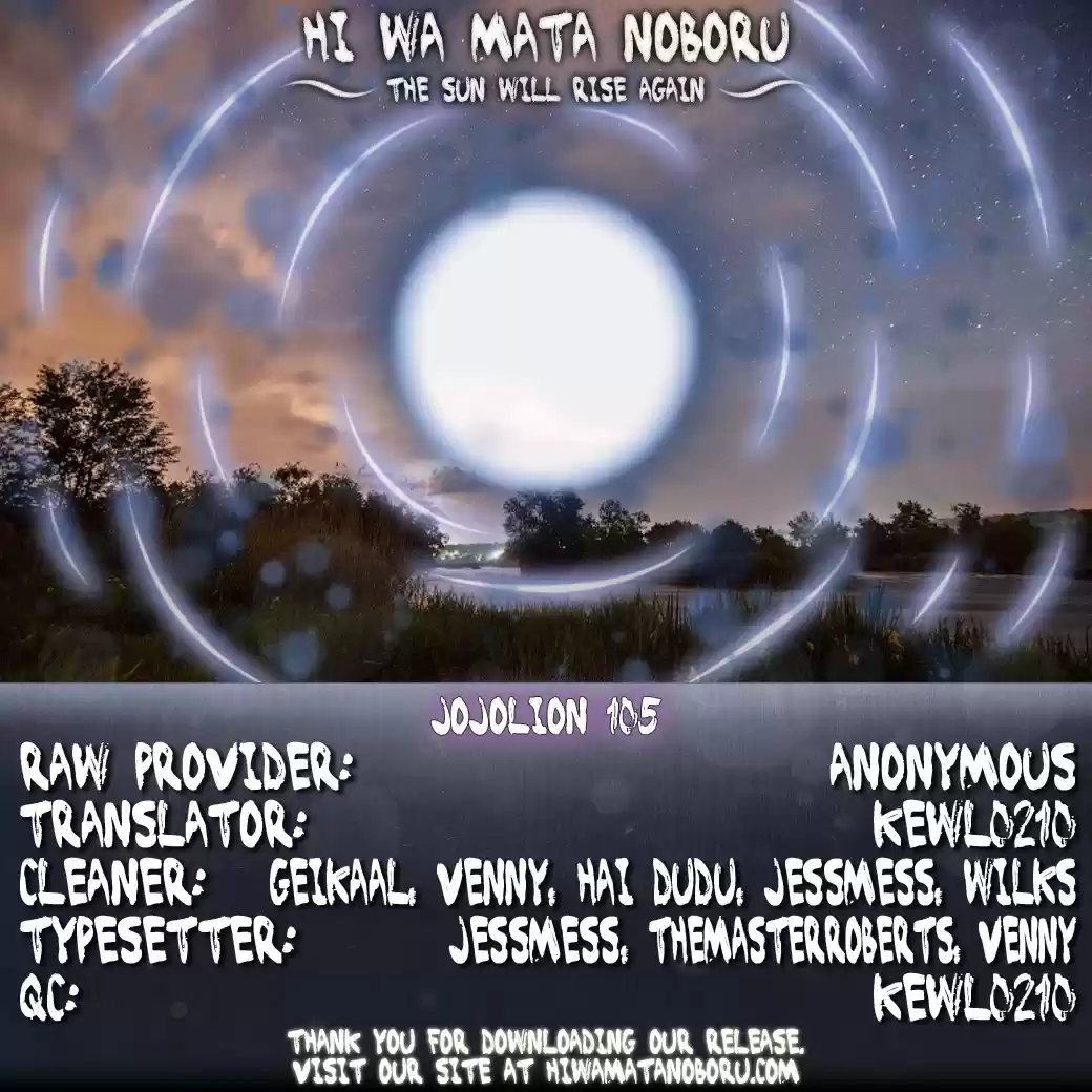 Jojo No Kimyou Na Bouken - Jojorion Chapter 105: Invisible Soap Bubbles