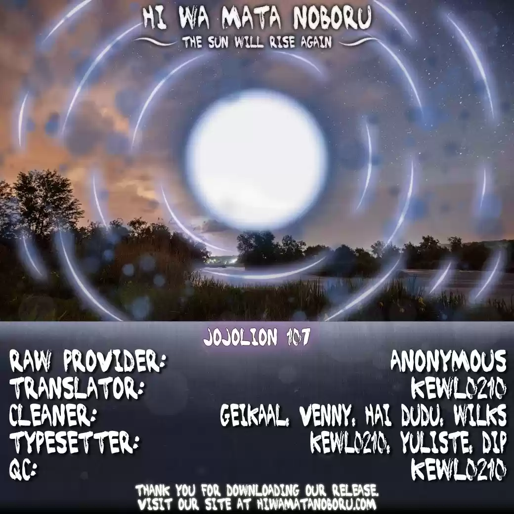 Jojo No Kimyou Na Bouken - Jojorion Chapter 107