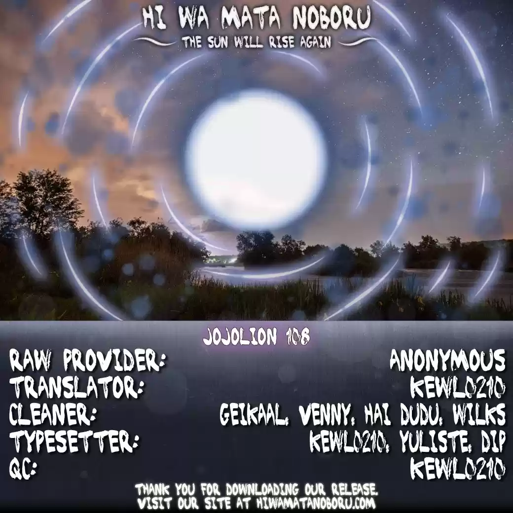 Jojo No Kimyou Na Bouken - Jojorion Chapter 108