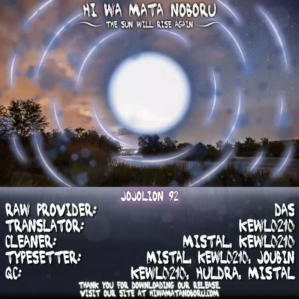 Jojo no Kimyou na Bouken - Jojorion vol.23 ch.92