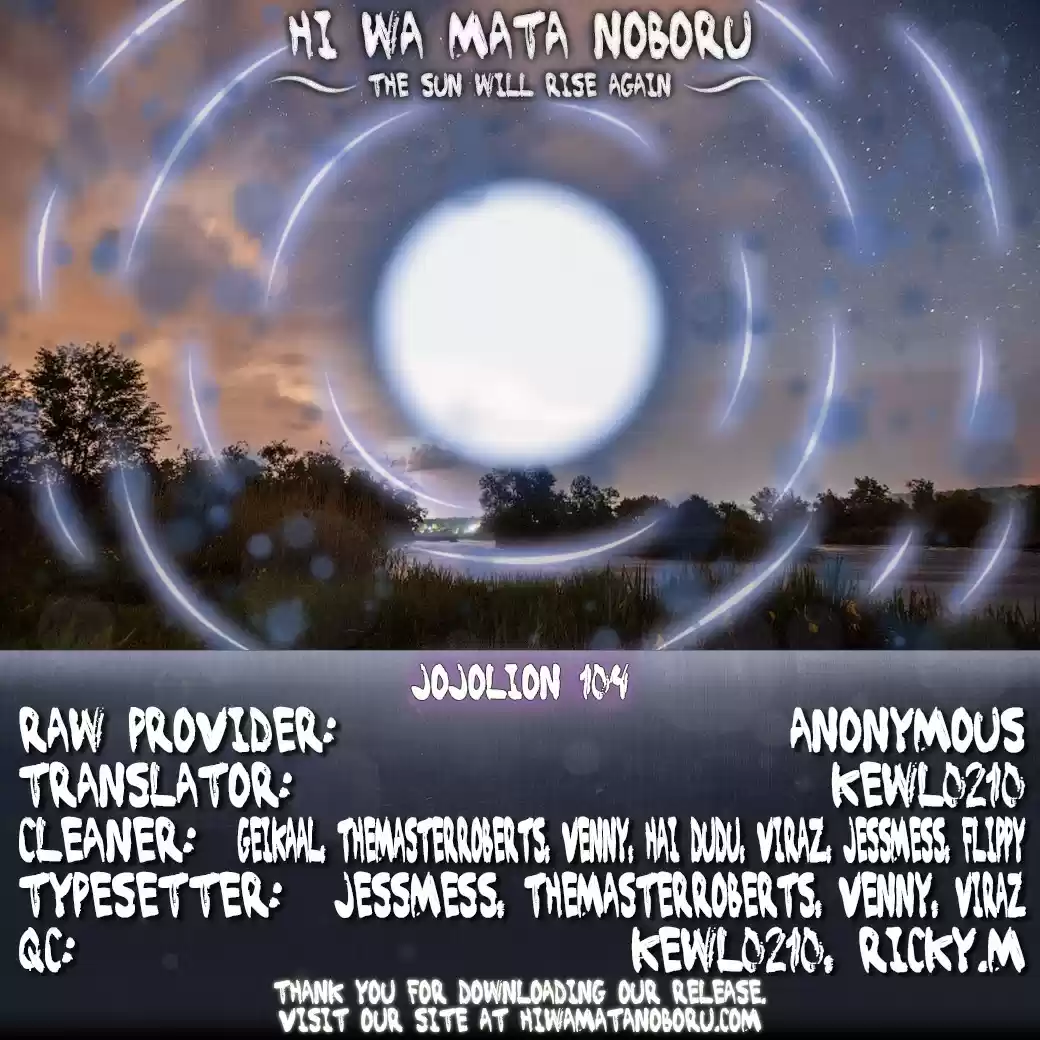 Jojo no Kimyou na Bouken - Jojorion vol.26 ch.104