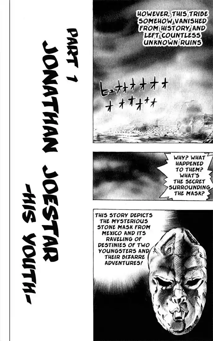 JoJo’s Bizarre Adventure Chapter 1