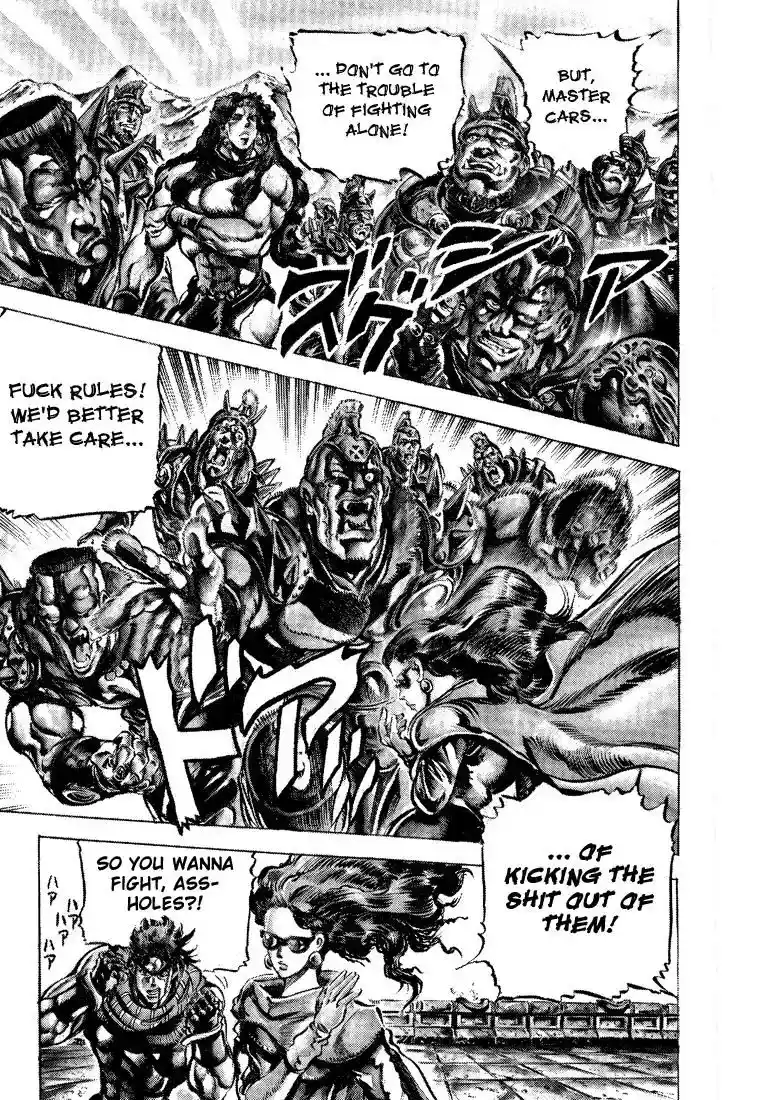 JoJo’s Bizarre Adventure Chapter 105