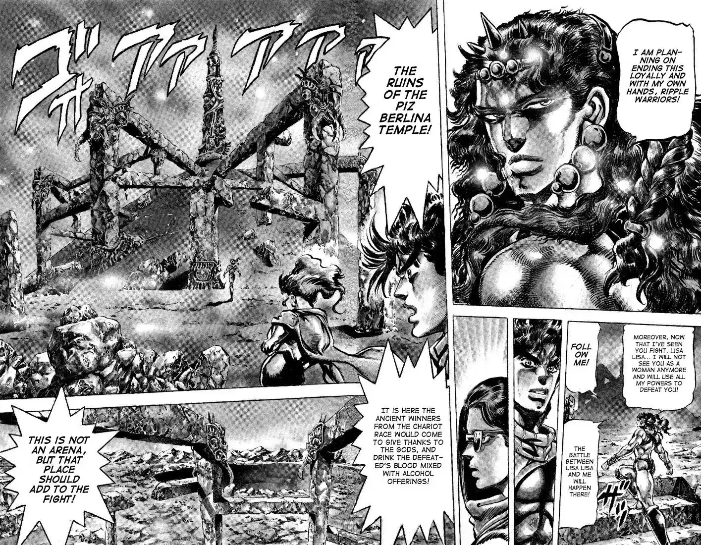 JoJo’s Bizarre Adventure Chapter 105