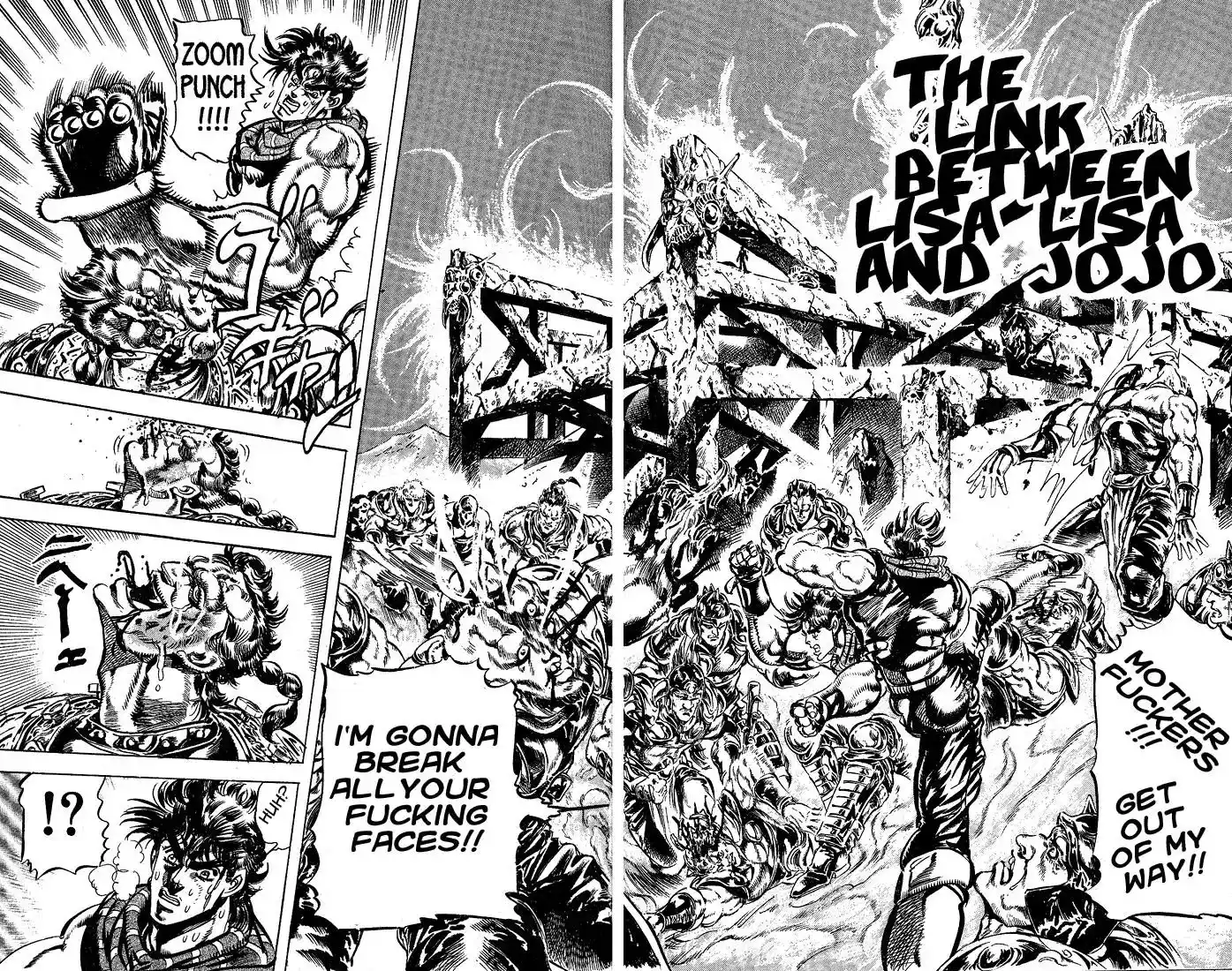 JoJo’s Bizarre Adventure Chapter 106