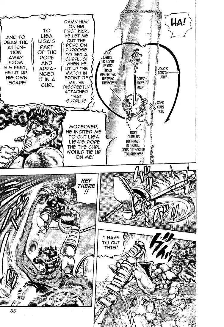 JoJo’s Bizarre Adventure Chapter 107