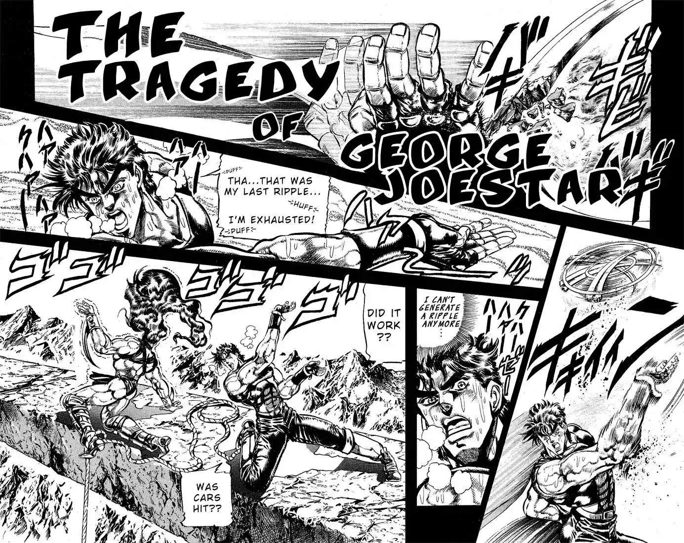 JoJo’s Bizarre Adventure Chapter 108