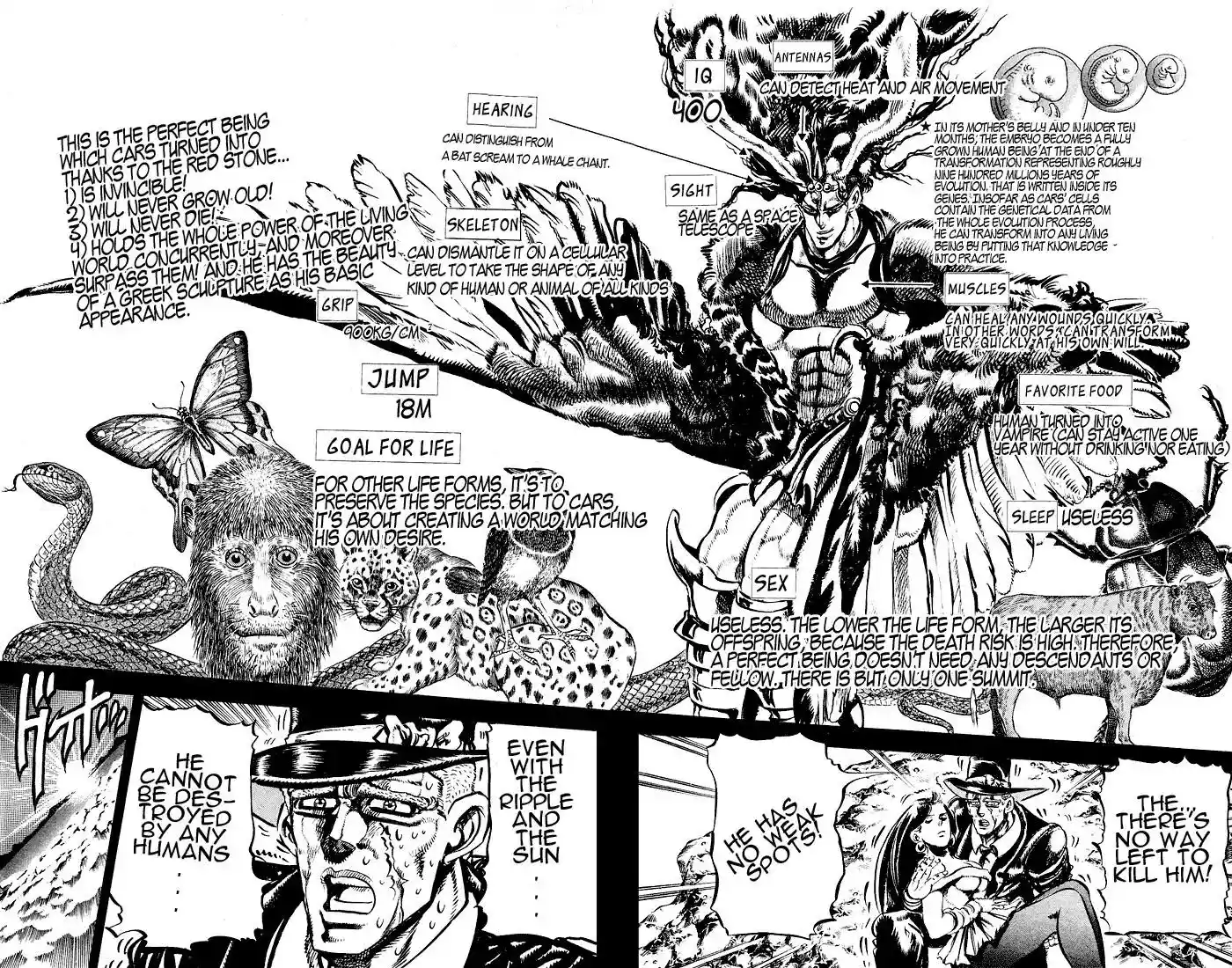 JoJo’s Bizarre Adventure Chapter 110