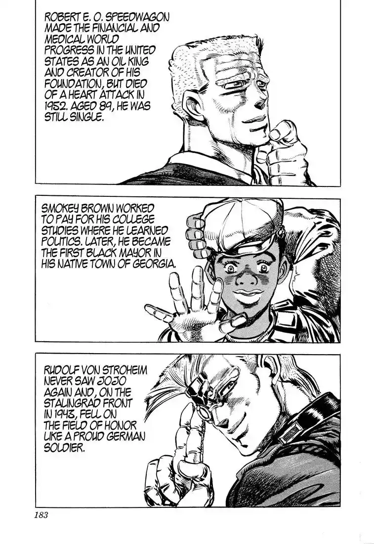 JoJo’s Bizarre Adventure Chapter 113