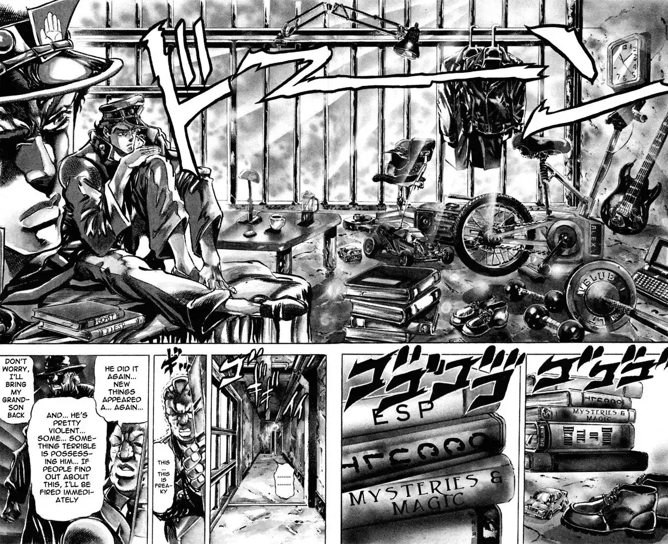 JoJo’s Bizarre Adventure Chapter 115