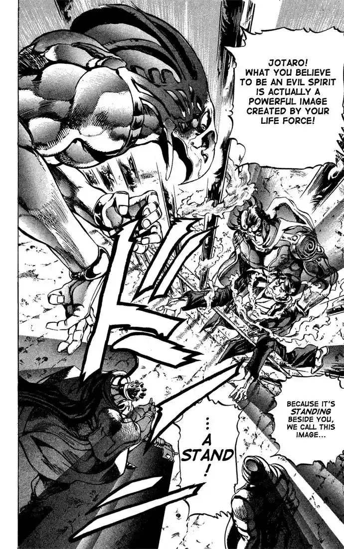 JoJo’s Bizarre Adventure Chapter 116