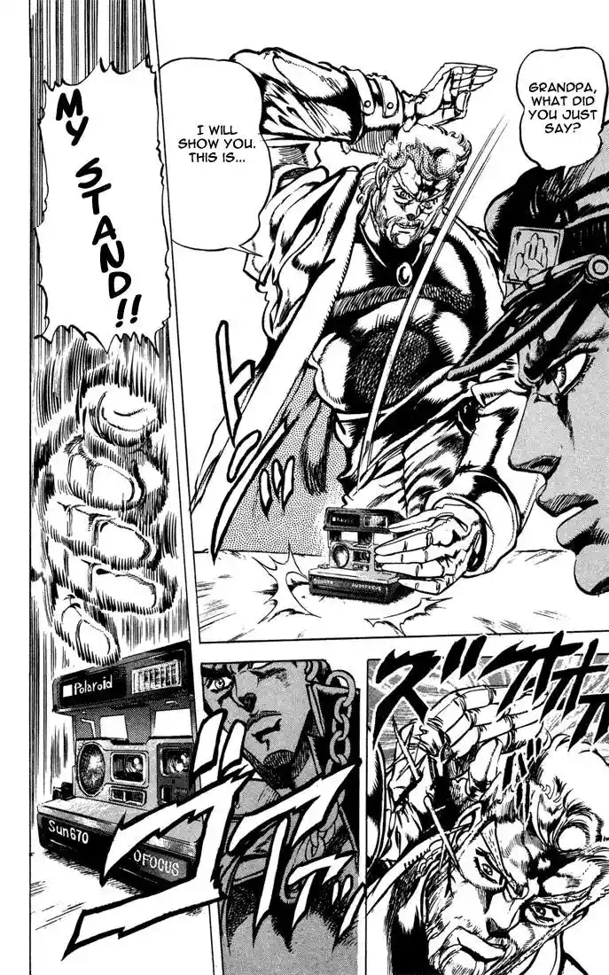 JoJo’s Bizarre Adventure Chapter 117