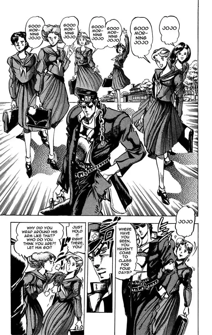 JoJo’s Bizarre Adventure Chapter 117