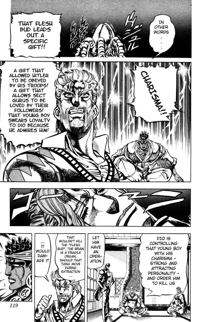 JoJo’s Bizarre Adventure Chapter 120