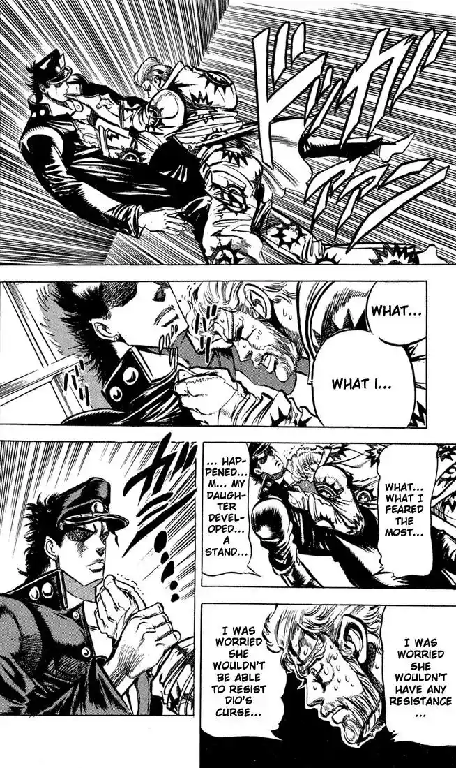 JoJo’s Bizarre Adventure Chapter 121