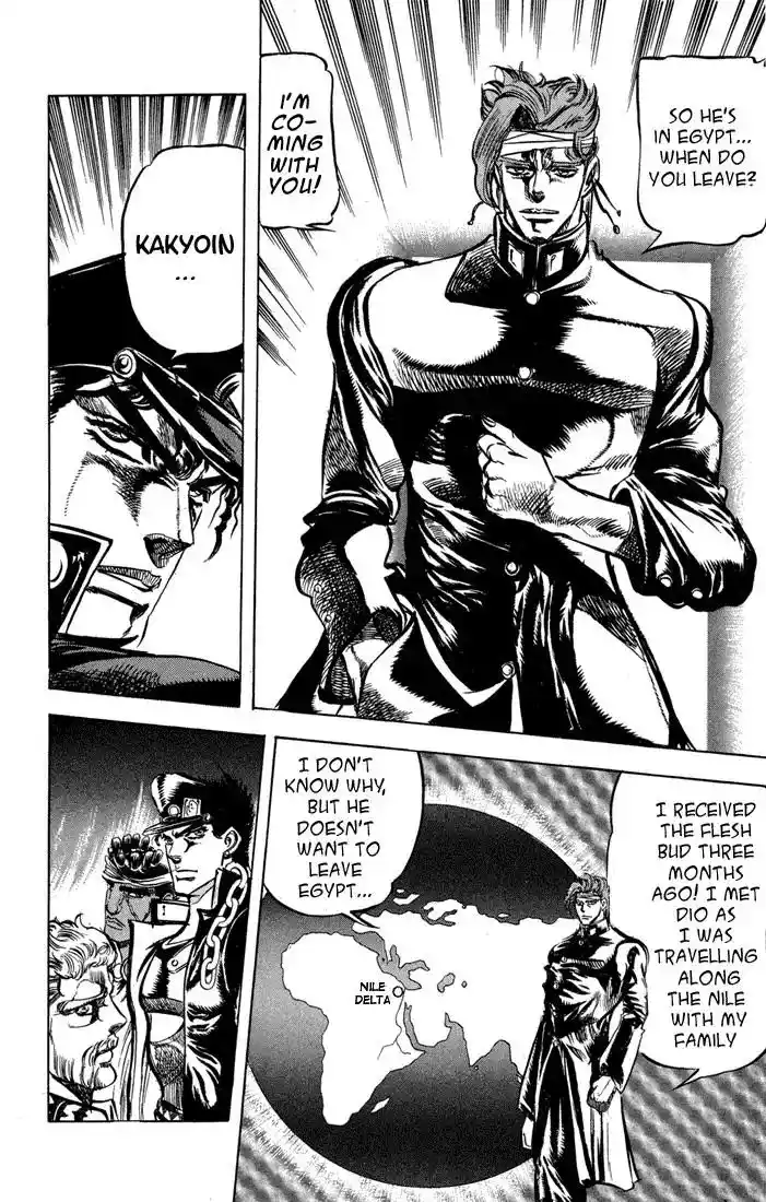 JoJo’s Bizarre Adventure Chapter 121