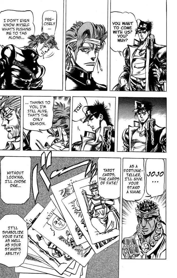 JoJo’s Bizarre Adventure Chapter 121