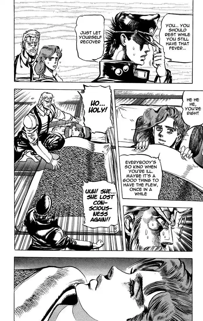 JoJo’s Bizarre Adventure Chapter 122