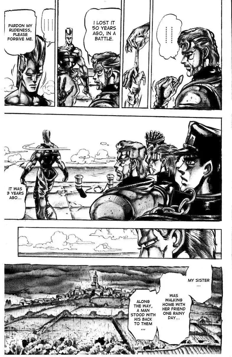 JoJo’s Bizarre Adventure Chapter 127