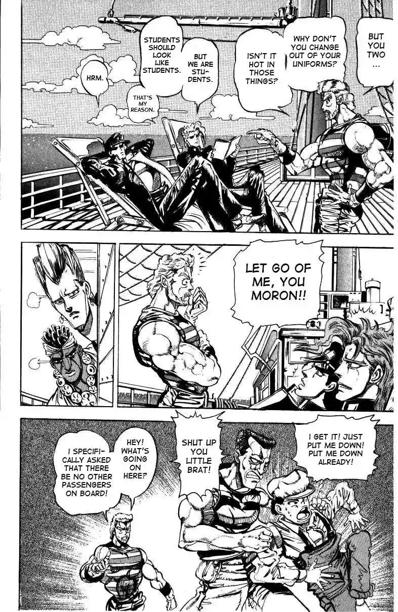 JoJo’s Bizarre Adventure Chapter 127