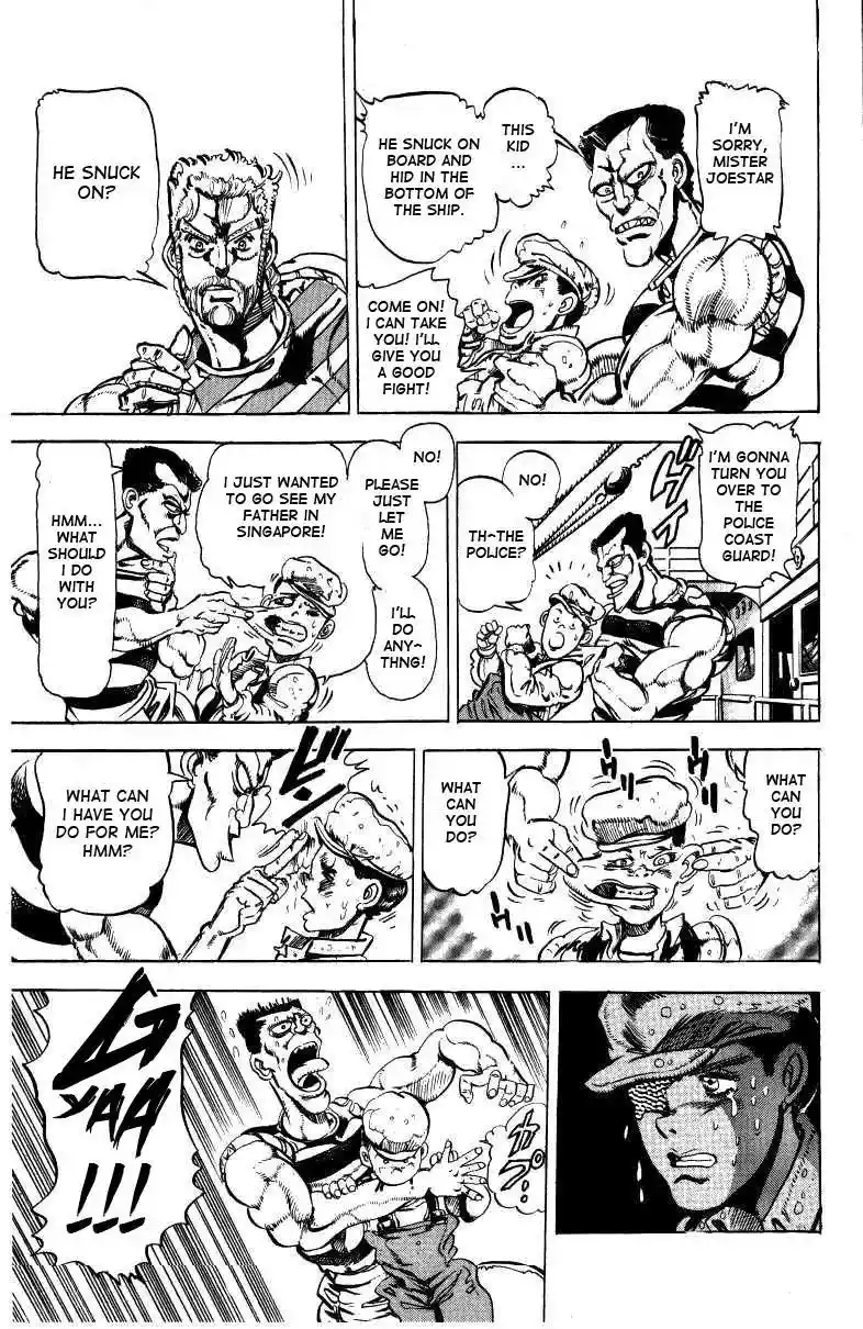 JoJo’s Bizarre Adventure Chapter 127