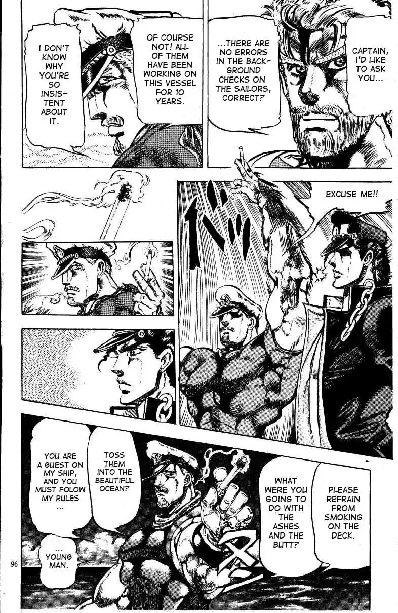 JoJo’s Bizarre Adventure Chapter 128