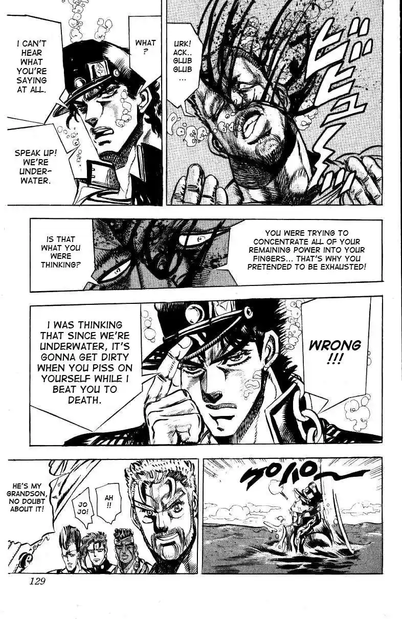 JoJo’s Bizarre Adventure Chapter 129