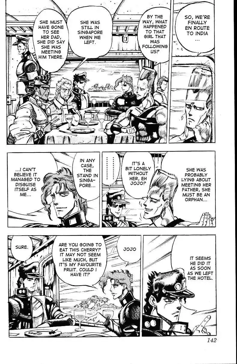 JoJo’s Bizarre Adventure Chapter 139