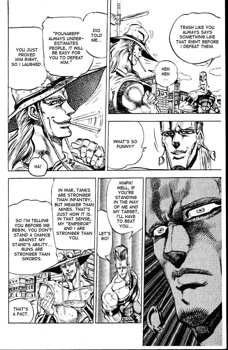 JoJo’s Bizarre Adventure Chapter 142