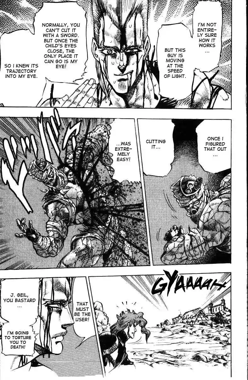 JoJo’s Bizarre Adventure Chapter 144