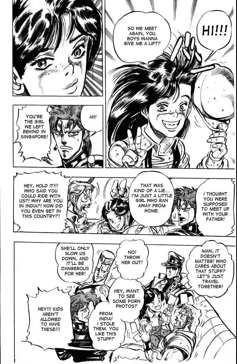 JoJo’s Bizarre Adventure Chapter 150