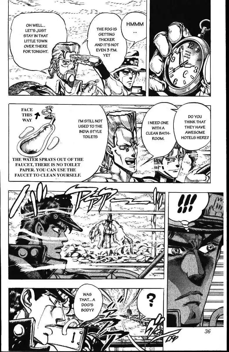 JoJo’s Bizarre Adventure Chapter 154