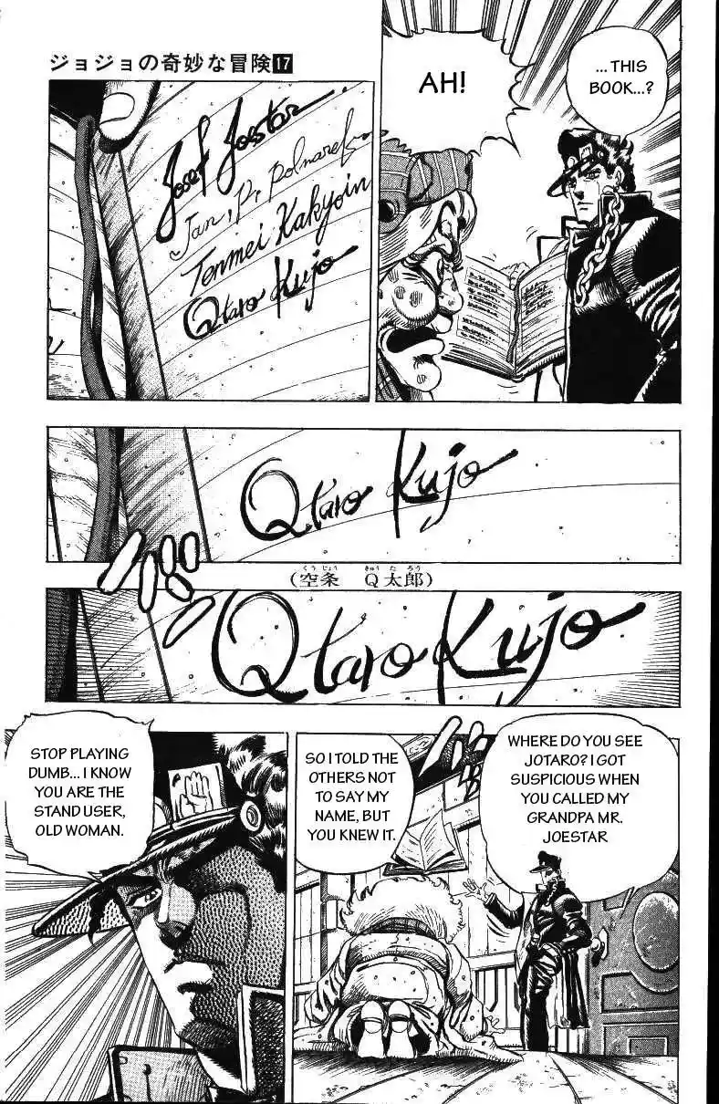 JoJo’s Bizarre Adventure Chapter 159