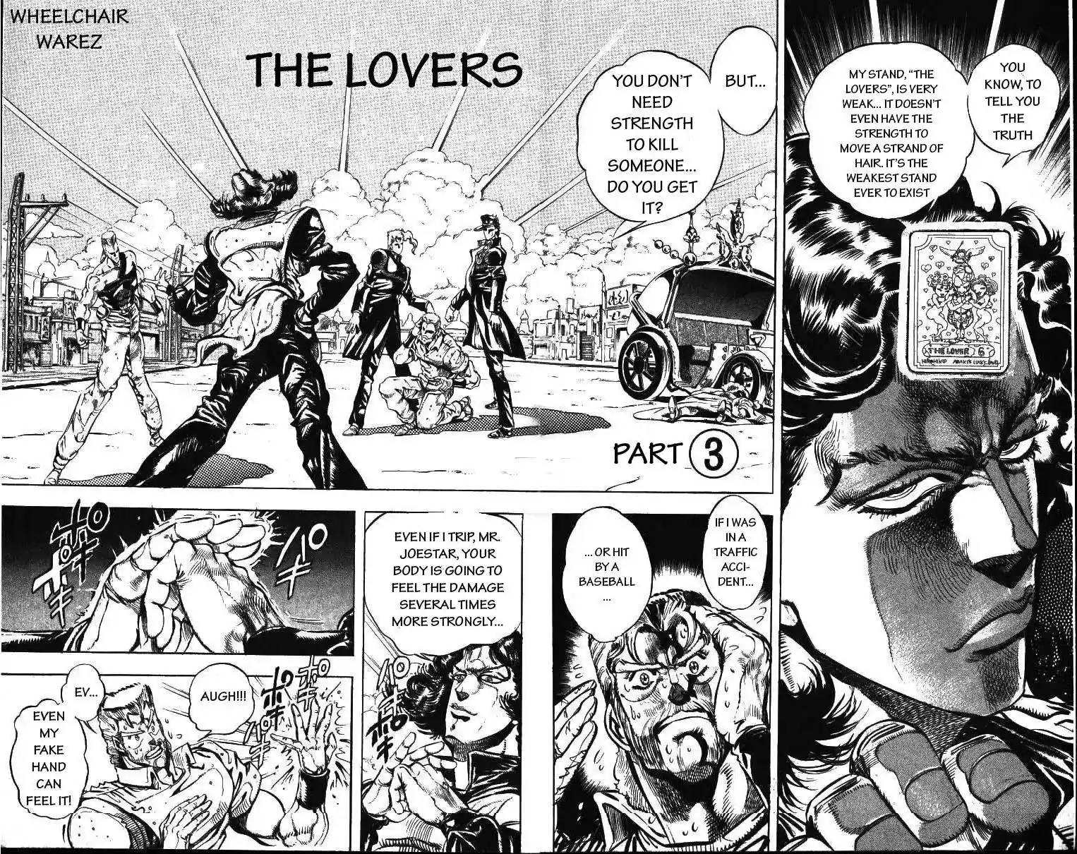 JoJo’s Bizarre Adventure Chapter 162