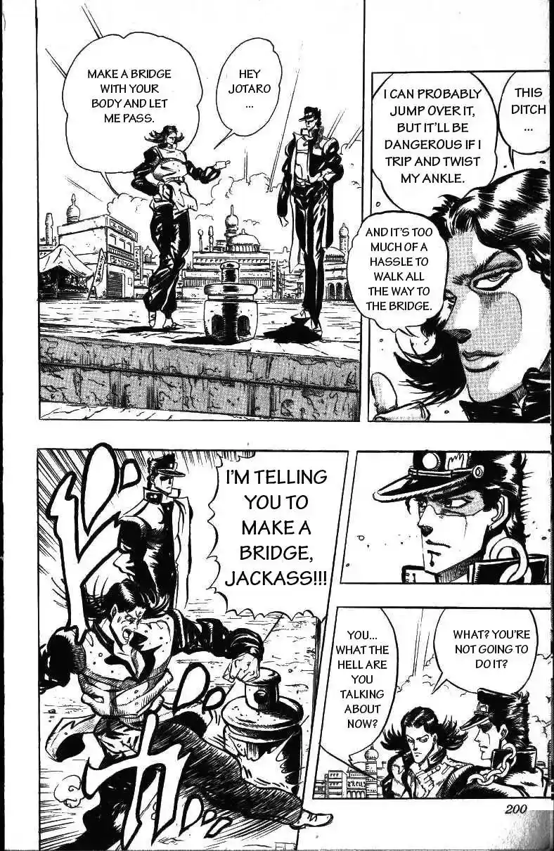 JoJo’s Bizarre Adventure Chapter 162