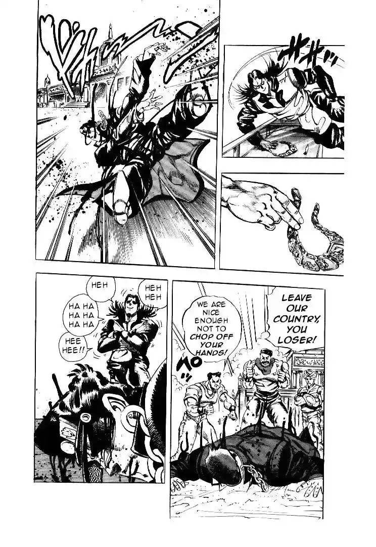 JoJo’s Bizarre Adventure Chapter 164