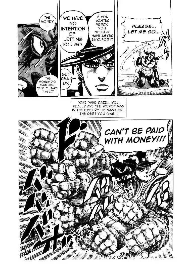 JoJo’s Bizarre Adventure Chapter 165